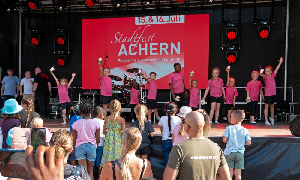 Stadtfest Achern 2023 Tanzmäuse